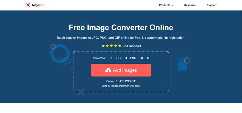 AnyRec Image Conveter Online