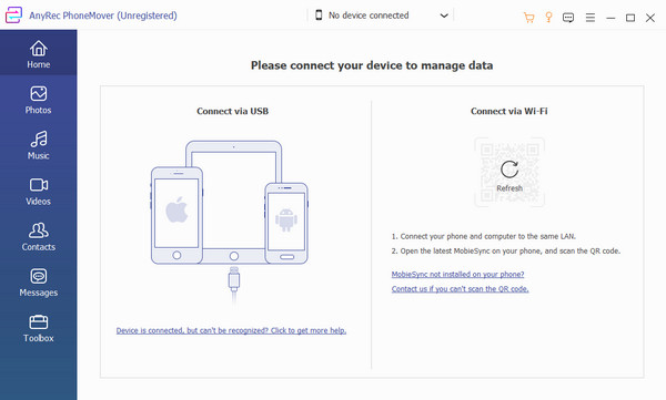 Código QR AnyRec USB