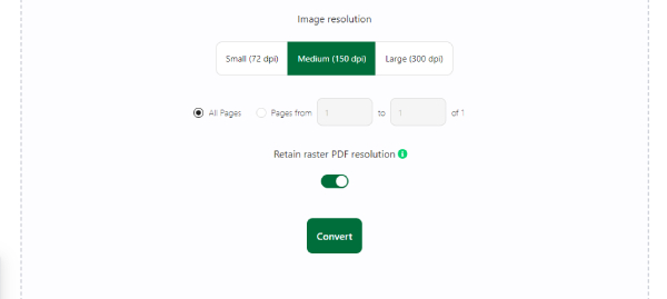 Ave PDF Converti in TIFF