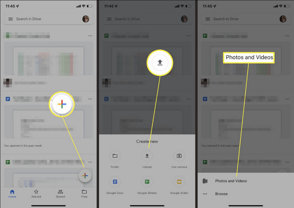 Servicio en la nube Google Drive