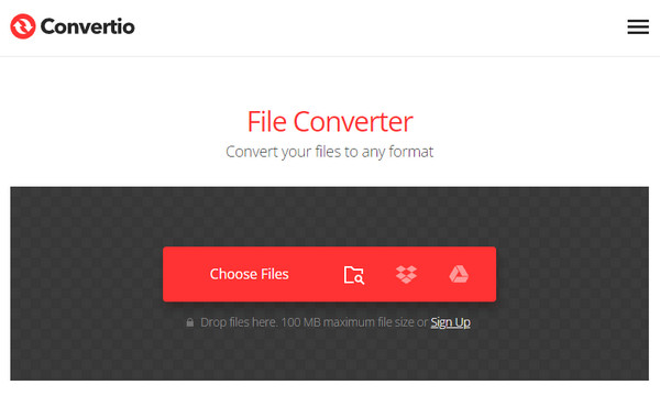 Convertio Choose Files