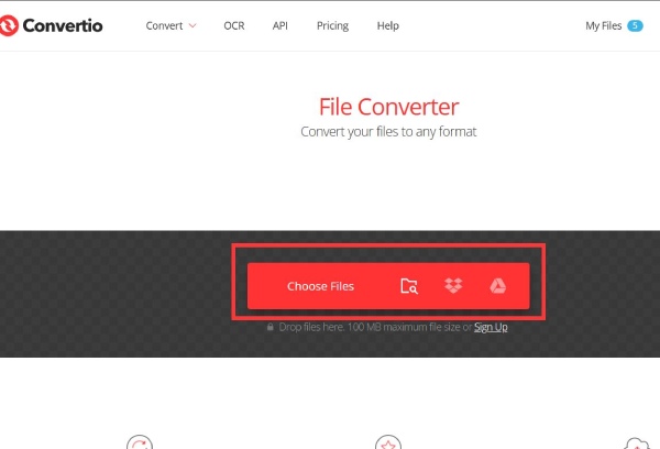 Import File Convertio