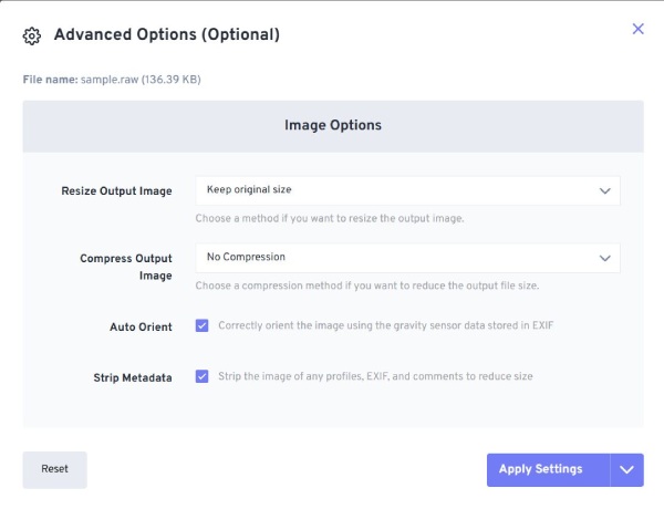 Resize and Compress Image Freeconvert