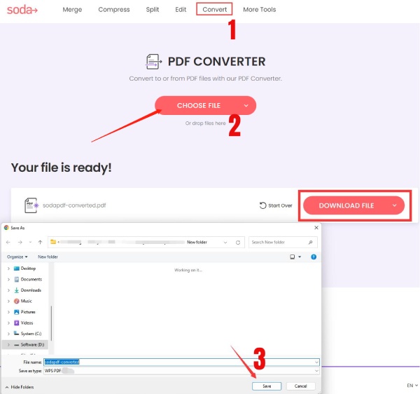 Soda PDF Convert TIFF to PDF