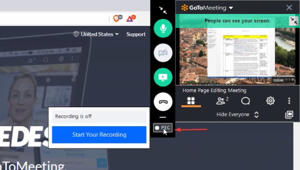 Record GoToMeeting