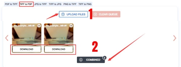 TIFF 2 PDF Konvertálja a TIFF-et PDF-be