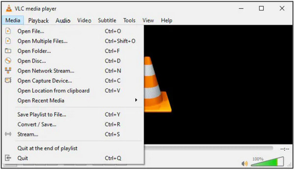 VLC 媒體轉換添加