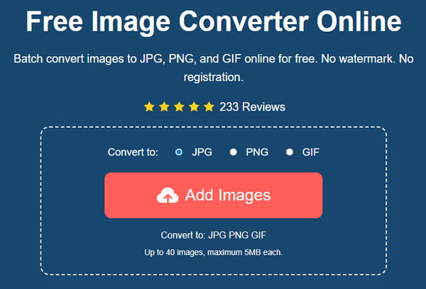 AnyRec Přidat obrázky PNG do SVG