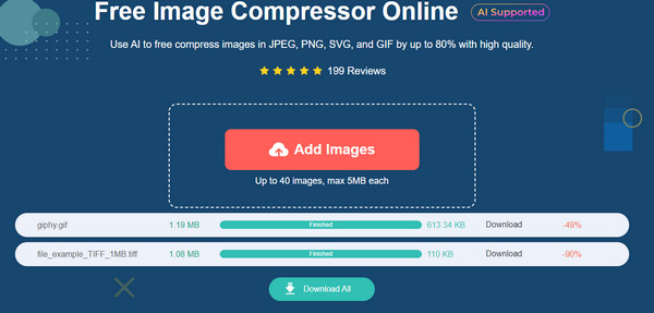 AnyRec Scarica tutti i compressori SVG