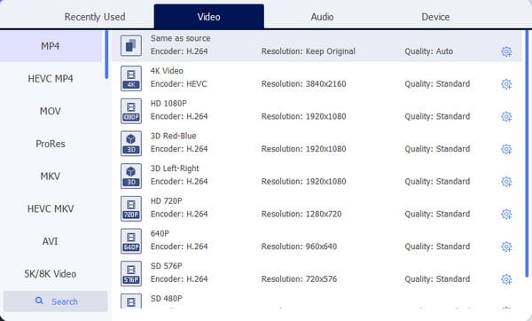 AnyRec Formatı 3GP