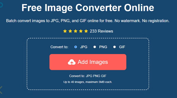 AnyRec Image Converter Add Images