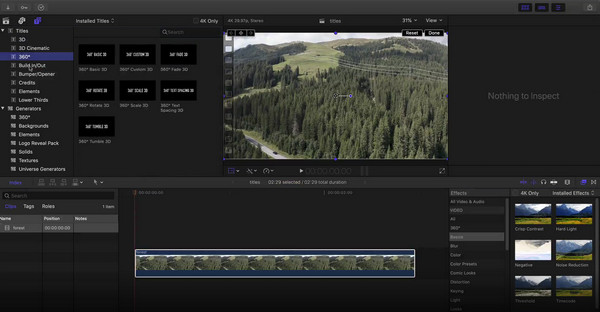 Final Cut Pro Texttyp Textlärare