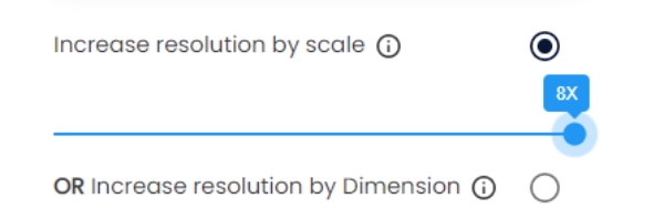 Increase Image Resolution by Scale on UpscalePics