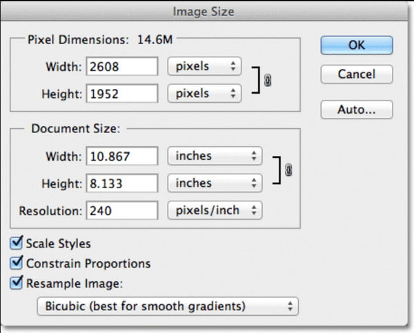 Photoshop Image Size