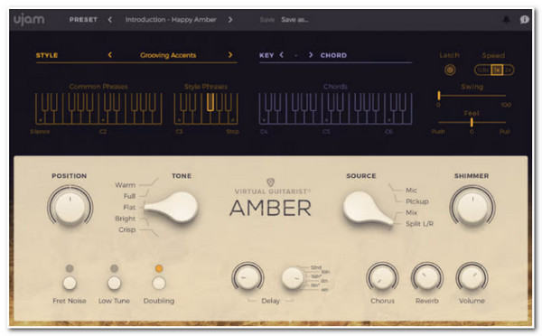 免费 VSTS 逻辑插件 Ujam Guitarist Amber