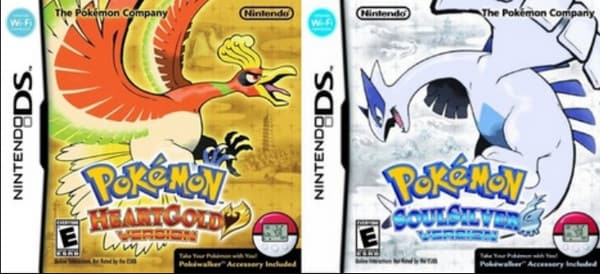 Pokemon Soul stříbrné srdce zlaté