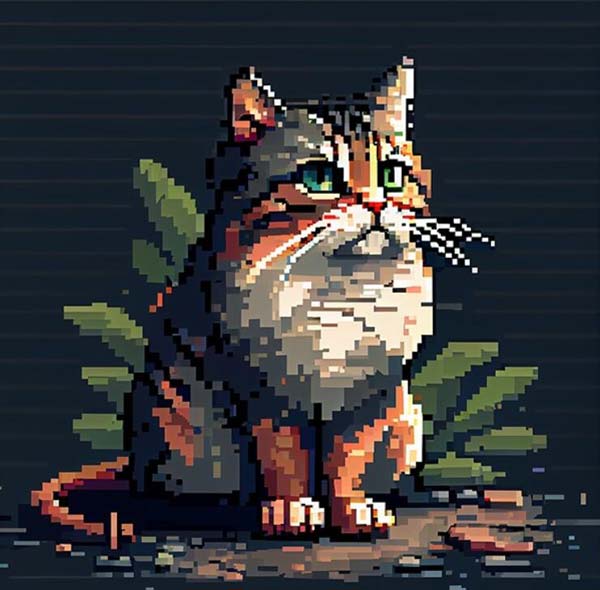 Pixel Art by MidJourney