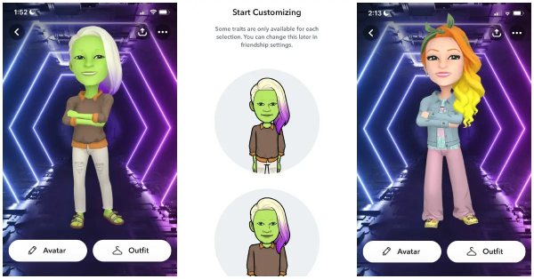 Custom Avatar My AI on Snapchat