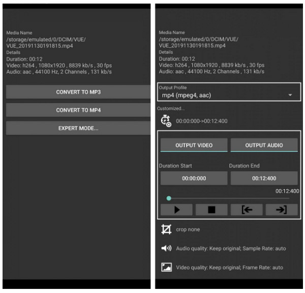 Android Medya Dönüştürücü 264 Dosya Dönüştürücü