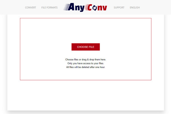 Anyconv 264 ファイルコンバーター