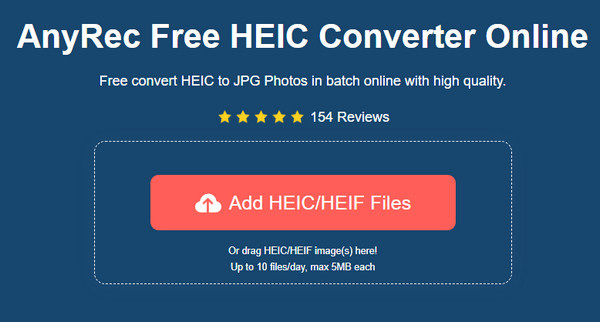 AnyRec เพิ่ม Heic