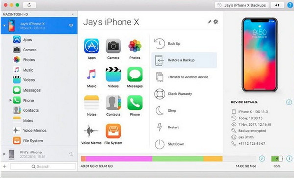 iMazing iTunes-alternativer