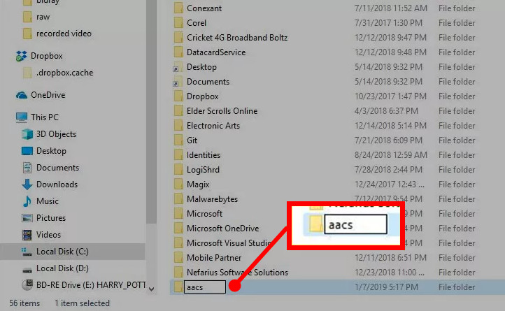VLC Create a Folder