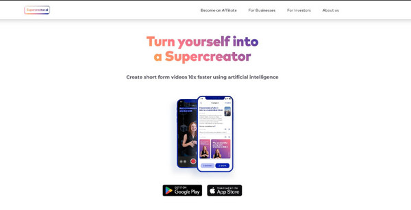 SuperCreator.ai Müzik Videosu Oluşturucu