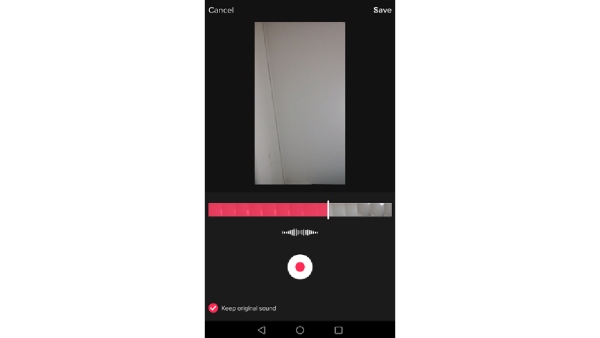 Voice-over toevoegen aan TikTok