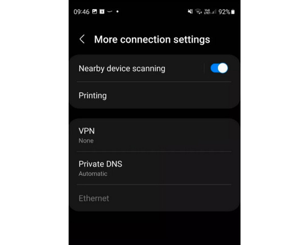 Android 调整 VPN