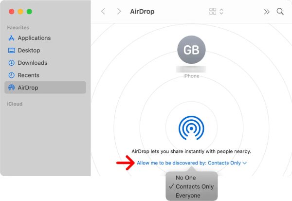 How to Turn on AirDrop on Mac