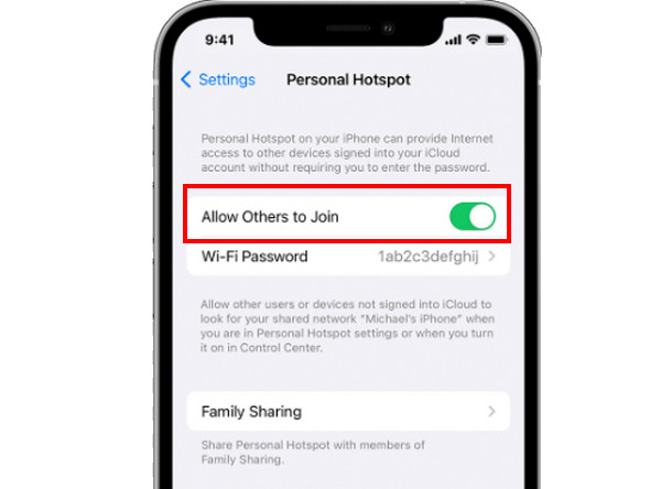 iPhone Re-enable Hotspot