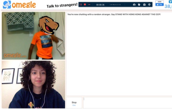 Enregistrer une vidéo Omegle