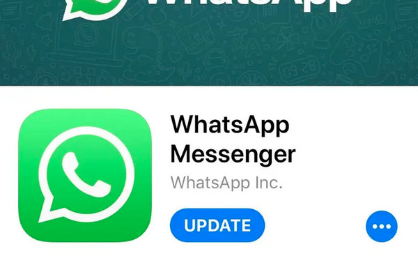 Oppdater WhatsApp