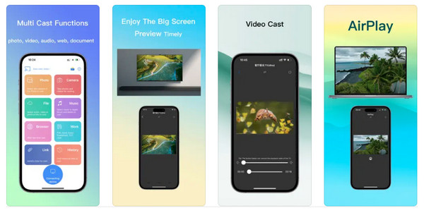 EasyCast مرآة الهاتف إلى iPad