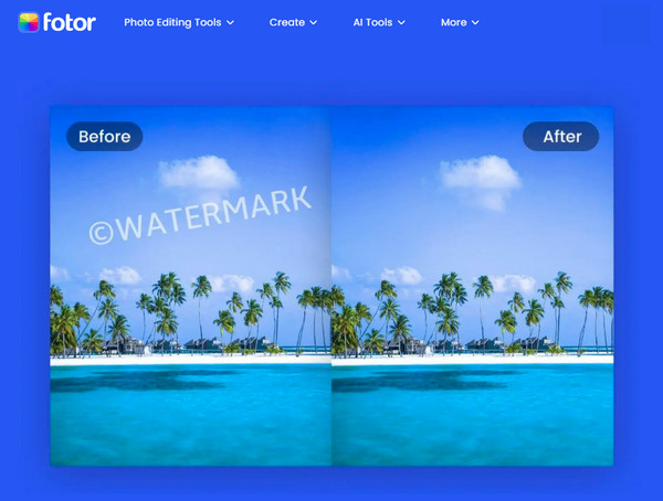 Fotor iStock 水印去除器