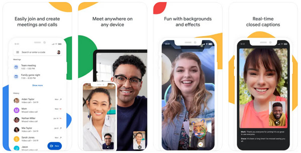 Google Meet Facetime на Android