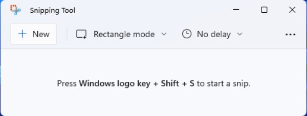 Launch Snipping Tool Windows 11