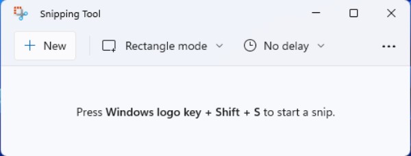 Εκκινήστε το Snipping Tool Windows 11