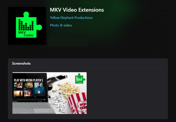 Extensions vidéo MKV