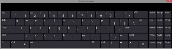 On Screen Keyboard Show Keyboard Input