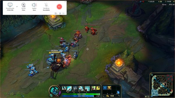 Record LoL Gameplay AnyRec Online 