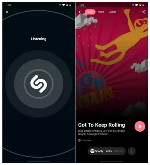 Shazam 歌曲查找器