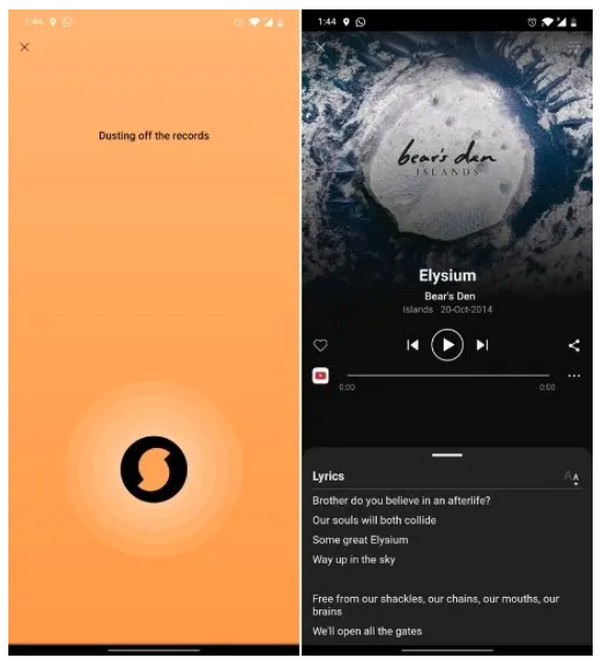 SoundHound 歌曲查找器