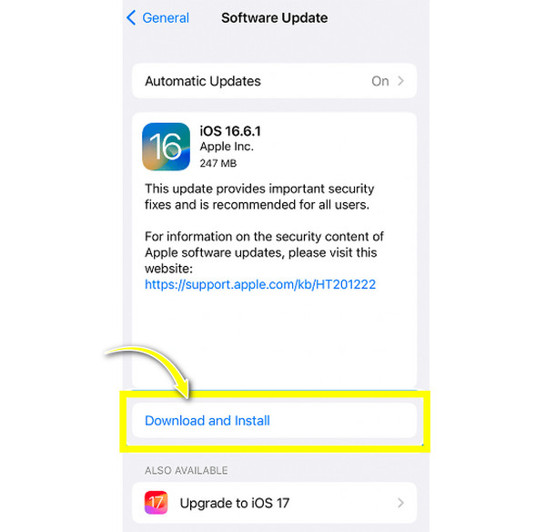 Update iOS