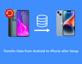 Transférer des données d'Android vers iPhone après la configuration