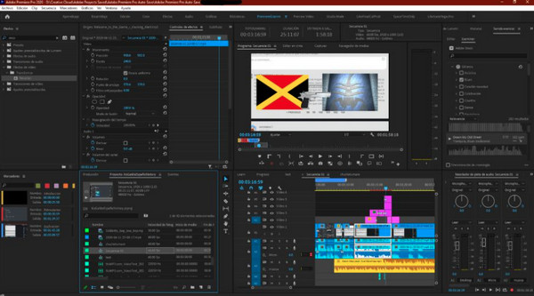 Adobe Premiere Pro 4K 影片編輯器