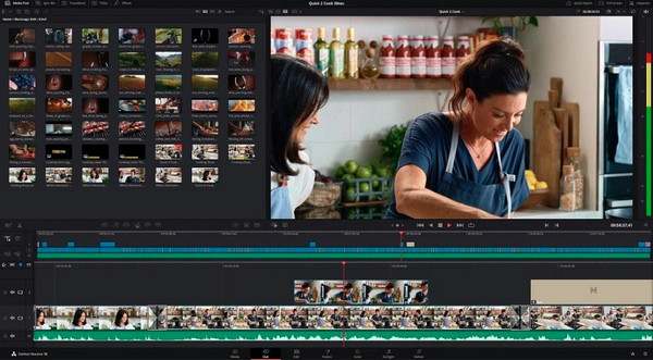 DaVinci Resolve 4K video Editor