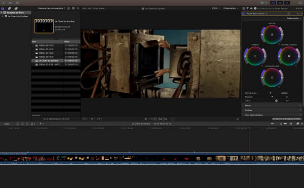 Editor videa Final Cut pro 4K