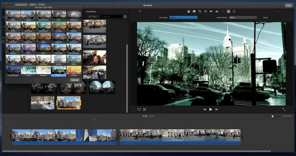 iMovie 4K-Videoeditor